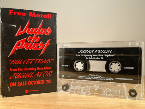 JUDAS PRIEST - Bullet Train (Jugulator promo) - CASSETTE TAPE