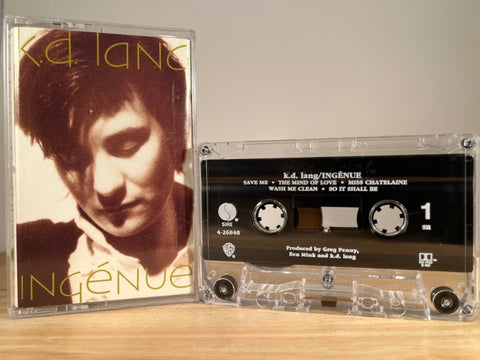 K.D. LANG – Ingénue – CASSETTE TAPE