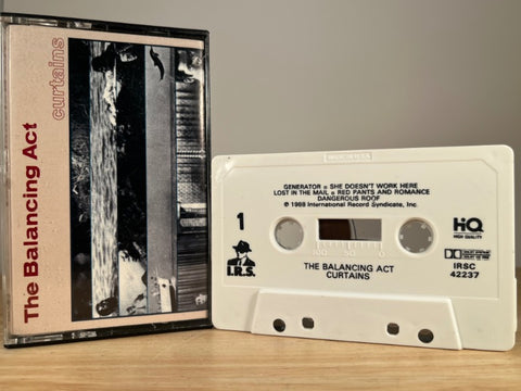 THE BALANCING ACT – Curtains – CASSETTE TAPE