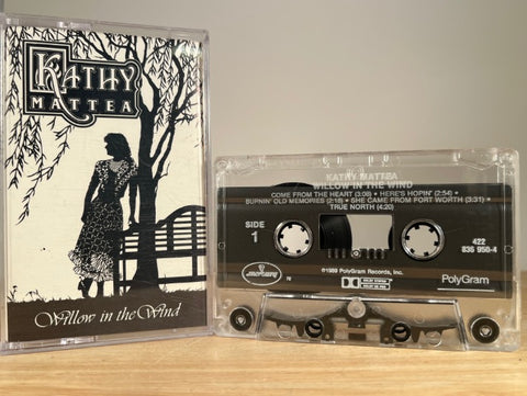 KATHY MATTEA – Willow in the Wind – CASSETTE TAPE
