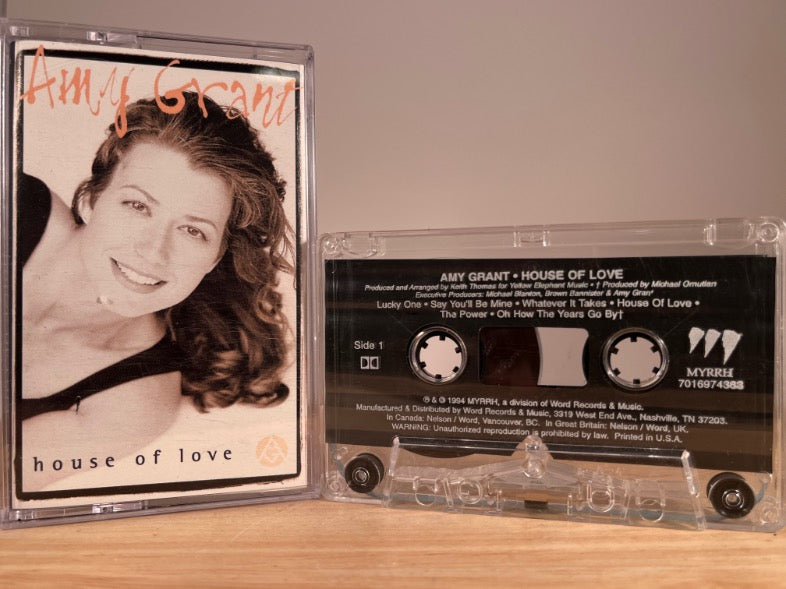 AMY GRANT – House of Love – CASSETTE TAPE