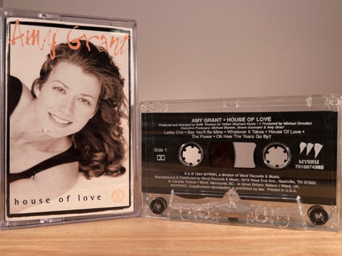 AMY GRANT – House of Love – CASSETTE TAPE