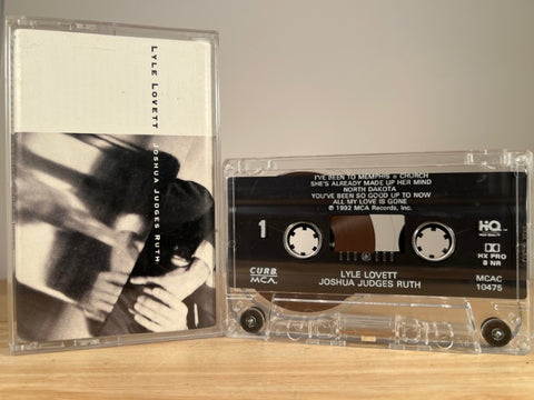 LYLE LOVETT – Joshua Judges Ruth – CASSETTE TAPE
