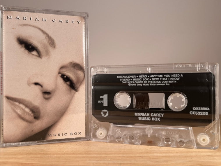 MARIAH CAREY – Music Box – CASSETTE TAPE