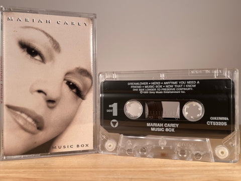 MARIAH CAREY – Music Box – CASSETTE TAPE