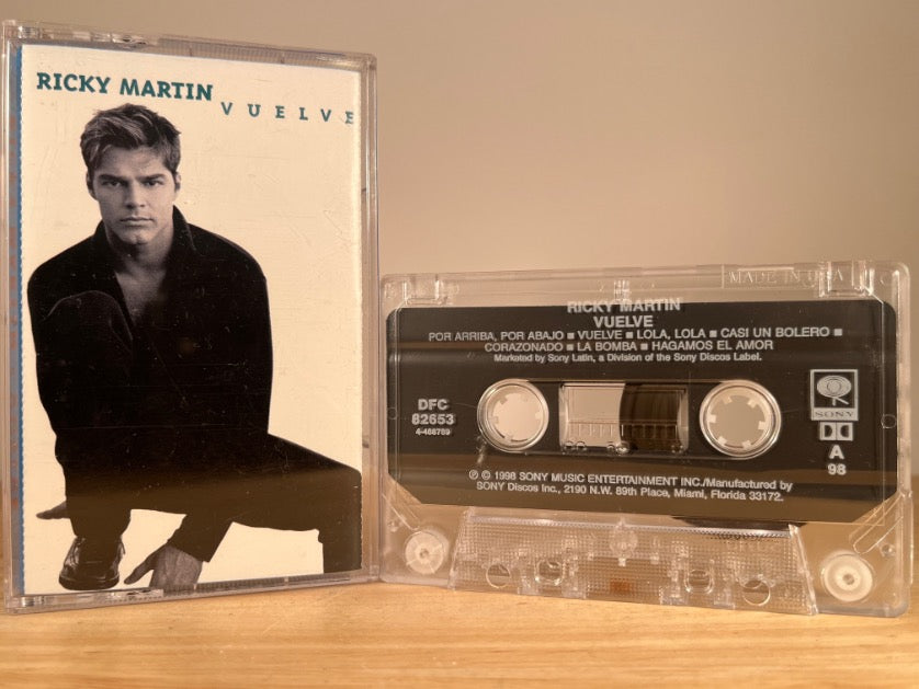 RICKY MARTIN – Vuelve – CASSETTE TAPE