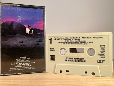 STEVIE WONDER – In Square Circle – CASSETTE TAPE