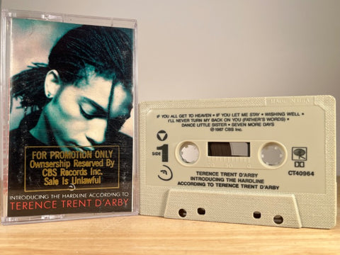 TERENCE TRENT D’ARBY – Introducing the Hardline According to Terence Trent D’Arby – CASSETTE TAPE