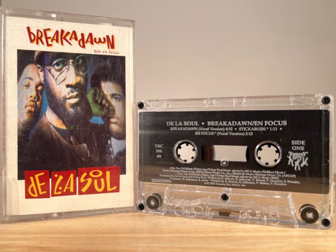 DE LA SOUL – Breakadawn [cassingle] – CASSETTE TAPE