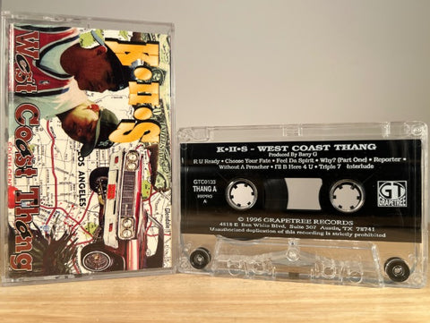 K-OTIX – West Coast Thang – CASSETTE TAPE