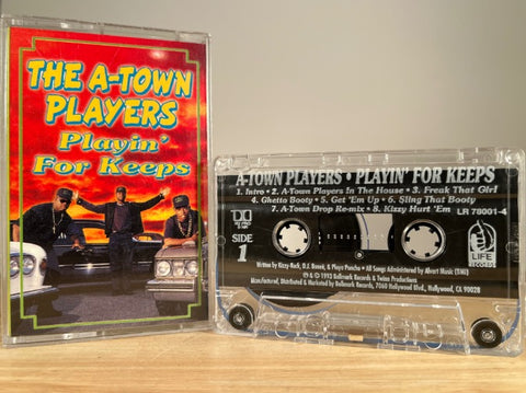 A-TOWN PLAYERS – Playin’ for Keeps – CASSETTE TAPE