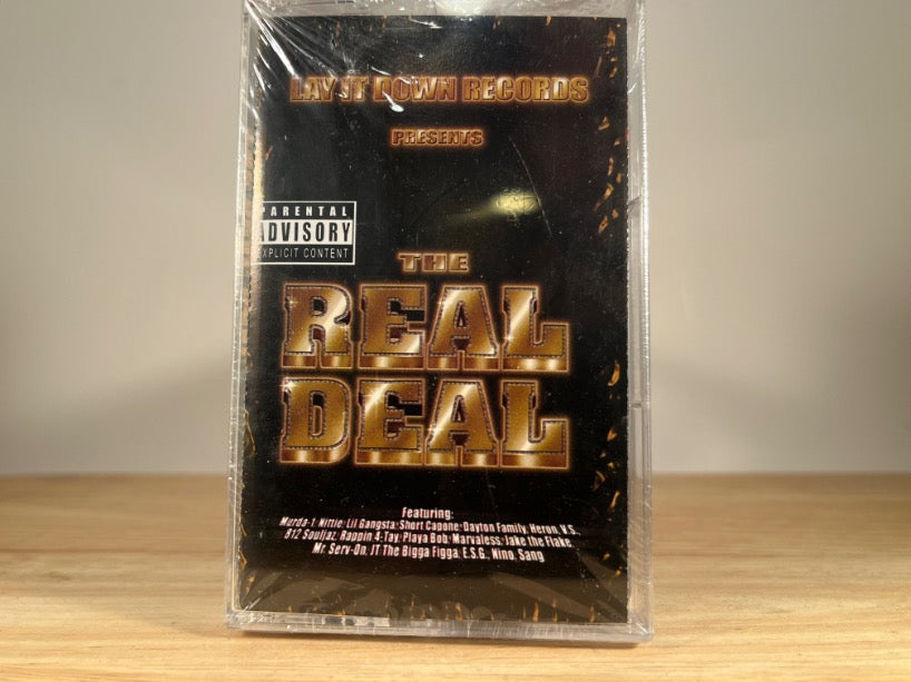 VARIOUS ARTISTS – The Real Deal (Lay It Down Records Presents) – BRAND NEW CASSETTE TAPE