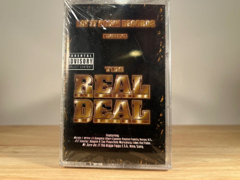 VARIOUS ARTISTS – The Real Deal (Lay It Down Records Presents) – BRAND NEW CASSETTE TAPE