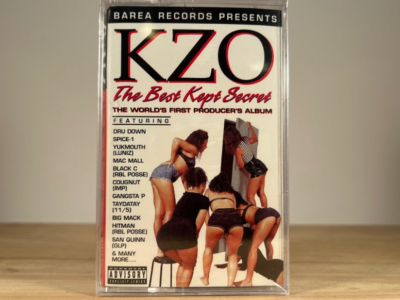 KZO – The Best Kept Secret – BRAND NEW CASSETTE TAPE