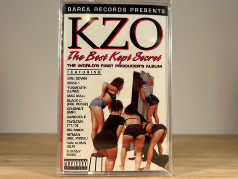 KZO – The Best Kept Secret – BRAND NEW CASSETTE TAPE