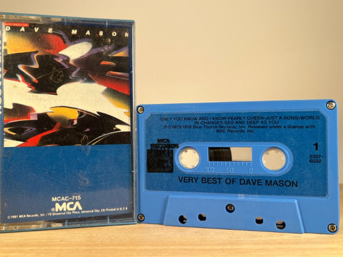 DAVE MASON – The Very Best of Dave Mason – CASSETTE TAPE
