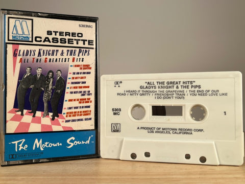 GLADYS KNIGHT & THE PIPS – All the Greatest Hits – CASSETTE TAPE