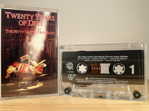NITTY GRITTY DIRT BAND – Twenty Years of Dirt – CASSETTE TAPE