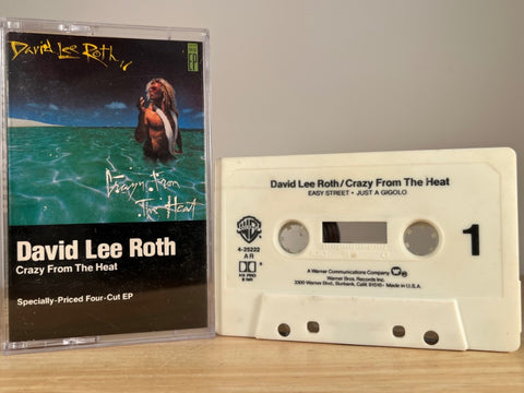 DAVID LEE ROTH – Crazy From the Heat – CASSETTE TAPE