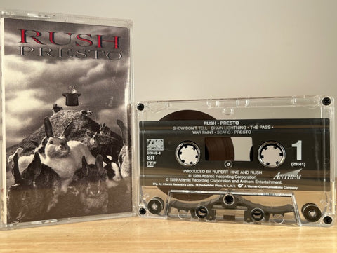 RUSH – Presto – CASSETTE TAPE