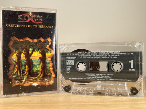 KING'S X – Gretchen Goes to Nebraska – CASSETTE TAPE