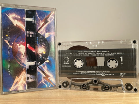 TESLA – Mechanical Resonance – CASSETTE TAPE