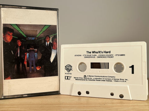 THE WHO – It’s Hard – CASSETTE TAPE