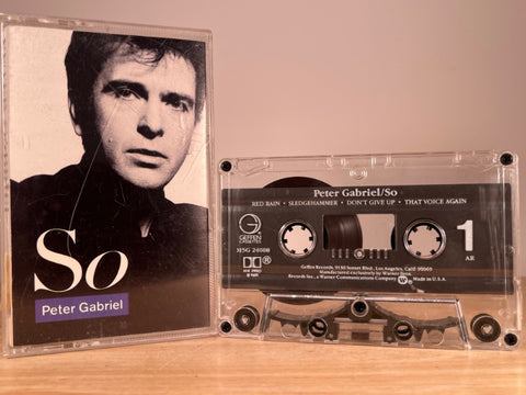 PETER GABRIEL – So – CASSETTE TAPE