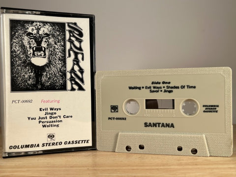 SANTANA – Santana – CASSETTE TAPE