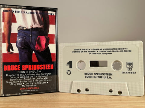 BRUCE SPRINGSTEEN – Born in the U.S.A. – CASSETTE TAPE