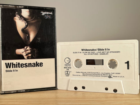 WHITESNAKE – Slide It In – CASSETTE TAPE