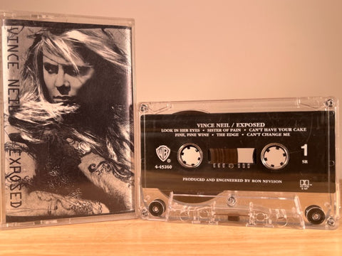 VINCE NEIL – Exposed – CASSETTE TAPE