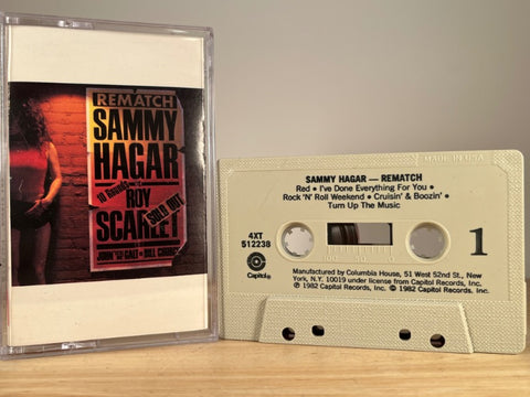 SAMMY HAGAR – Rematch – CASSETTE TAPE