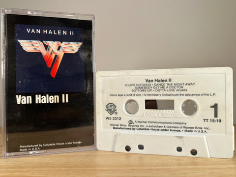 VAN HALEN – Van Halen II – CASSETTE TAPE