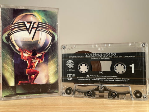 VAN HALEN – 5150 – CASSETTE TAPE