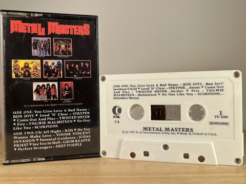 VARIOUS ARTISTS – Metal Masters – CASSETTE TAPE