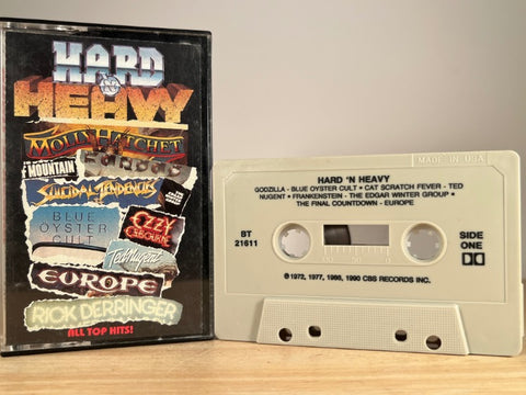 VARIOUS ARTISTS – Hard ’N Heavy – CASSETTE TAPE