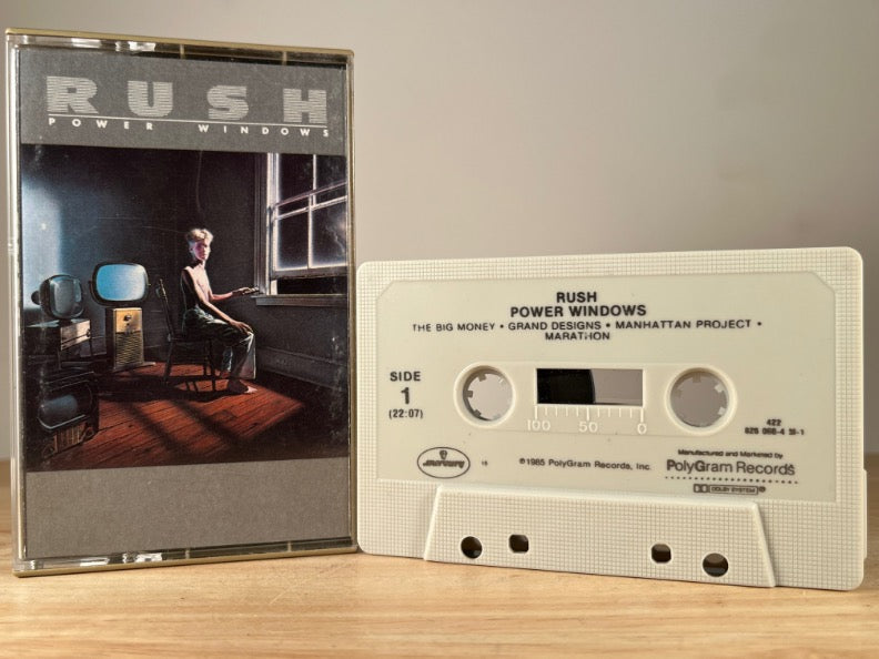 RUSH — Power Windows — CASSETTE TAPE