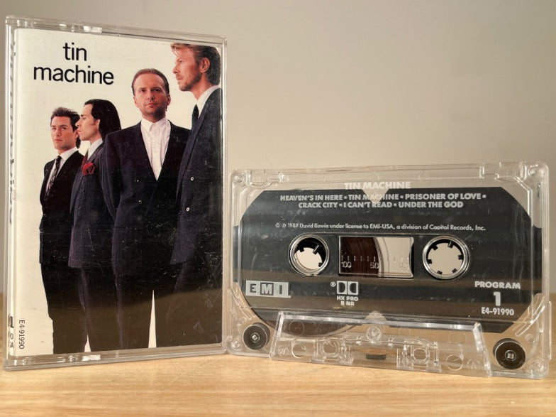 TIN MACHINE — Tin Machine — CASSETTE TAPE