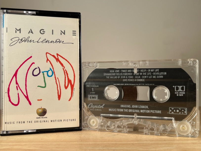 JOHN LENNON — Imagine — CASSETTE TAPE