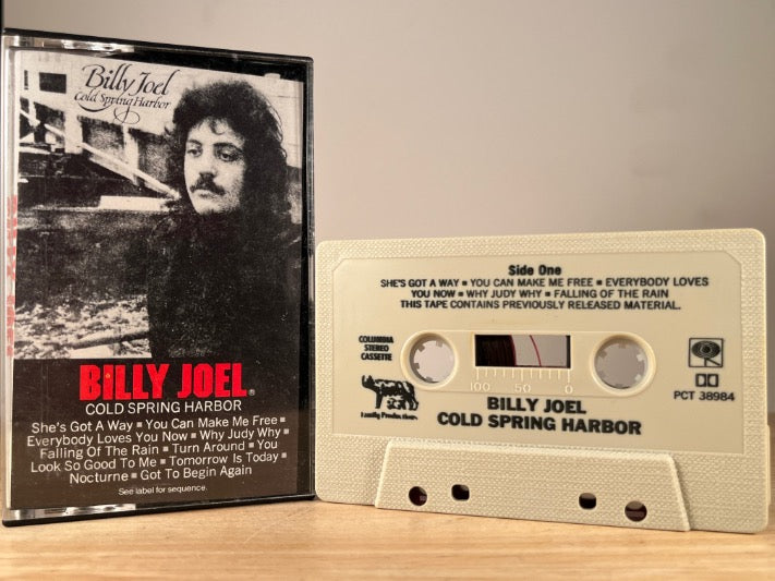BILLY JOEL — Cold Spring Harbor — CASSETTE TAPE