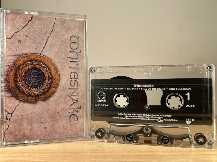 WHITESNAKE — Whitesnake — CASSETTE TAPE