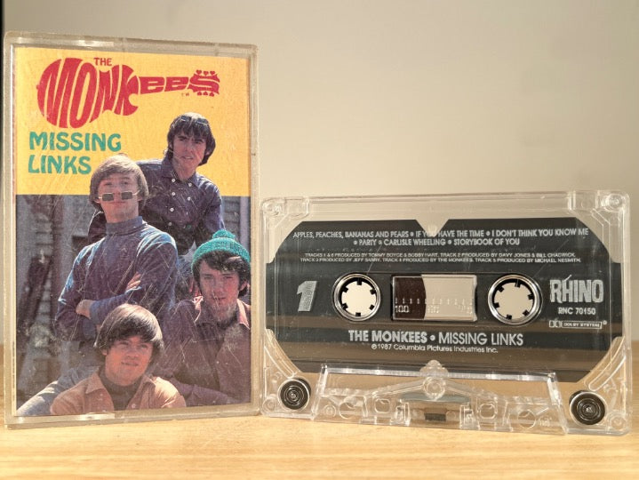 THE MONKEES — Missing Links — CASSETTE TAPE