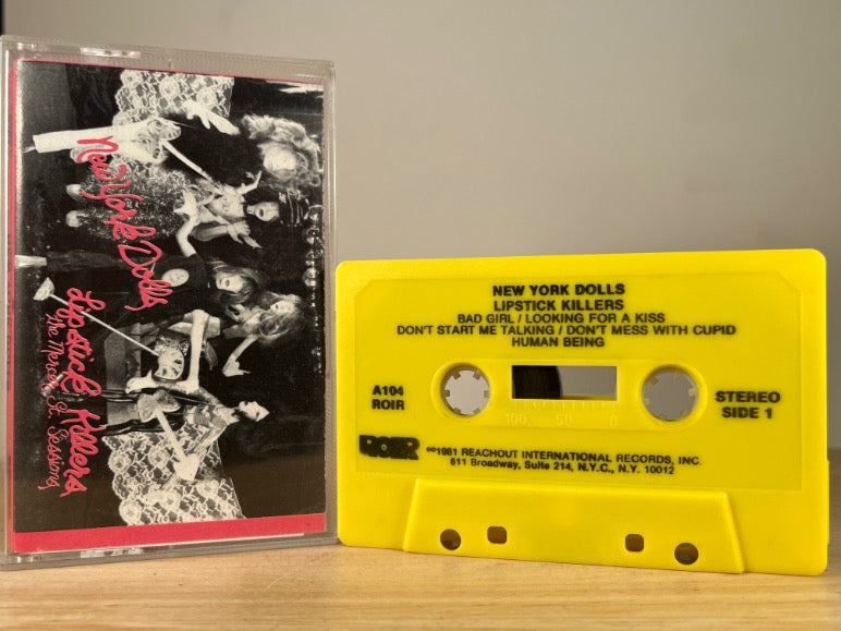 NEW YORK DOLLS - Lipstick Killers - CASSETTE TAPE