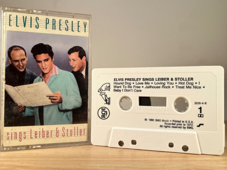 ELVIS PRESLEY - sings Leiber & stoller - CASSETTE TAPE