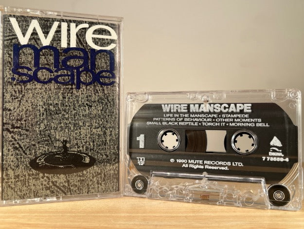 WIRE - Manscape - CASSETTE TAPE