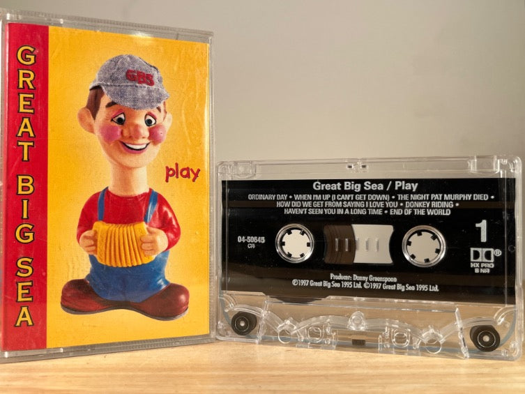 GREAT BIG SEA - Play - CASSETTE TAPE