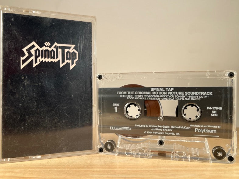 SPINAL TAP - soundtrack - CASSETTE TAPE