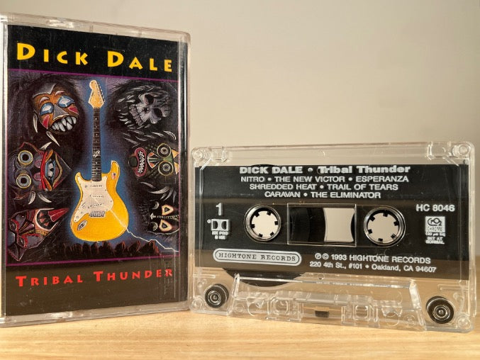 DICK DALE - Tribal Thunder - CASSETTE TAPE