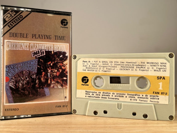 CREEDENCE CLEARWATER REVIVAL - 1968–1969 (Double Playing Time) - CASSETTE TAPE (slight interpretation based on cover)